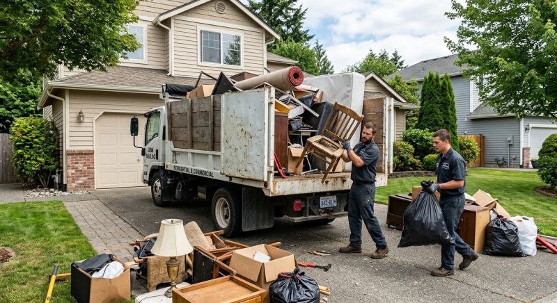 Garage Junk Removal in Roseville, CA
